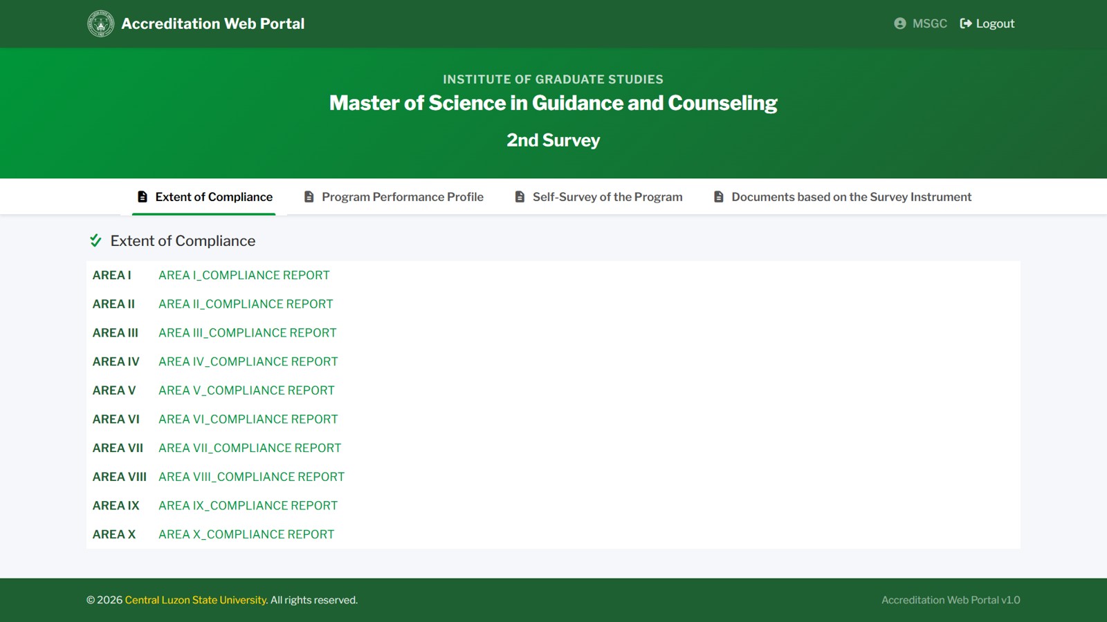 Program Contents